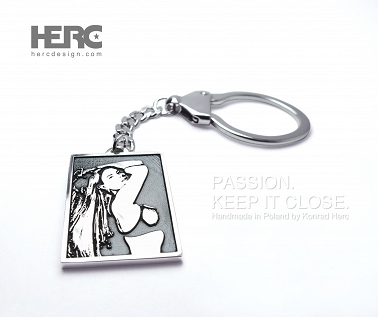 Custom key ring with your logo or engraving