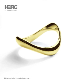 Gold ring without a stone 14k ring ocean, sea, water